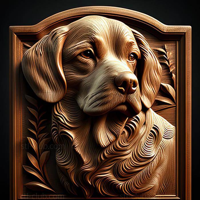 3D model st Karakachan dog (STL)